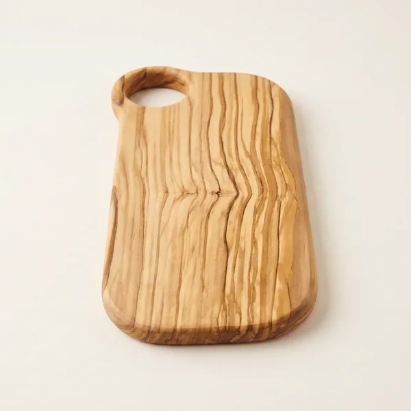 Alba Olive Wood Board with Grip Hole